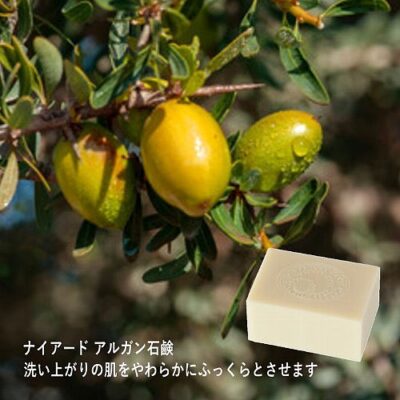 アルガン石けん／ナイアード